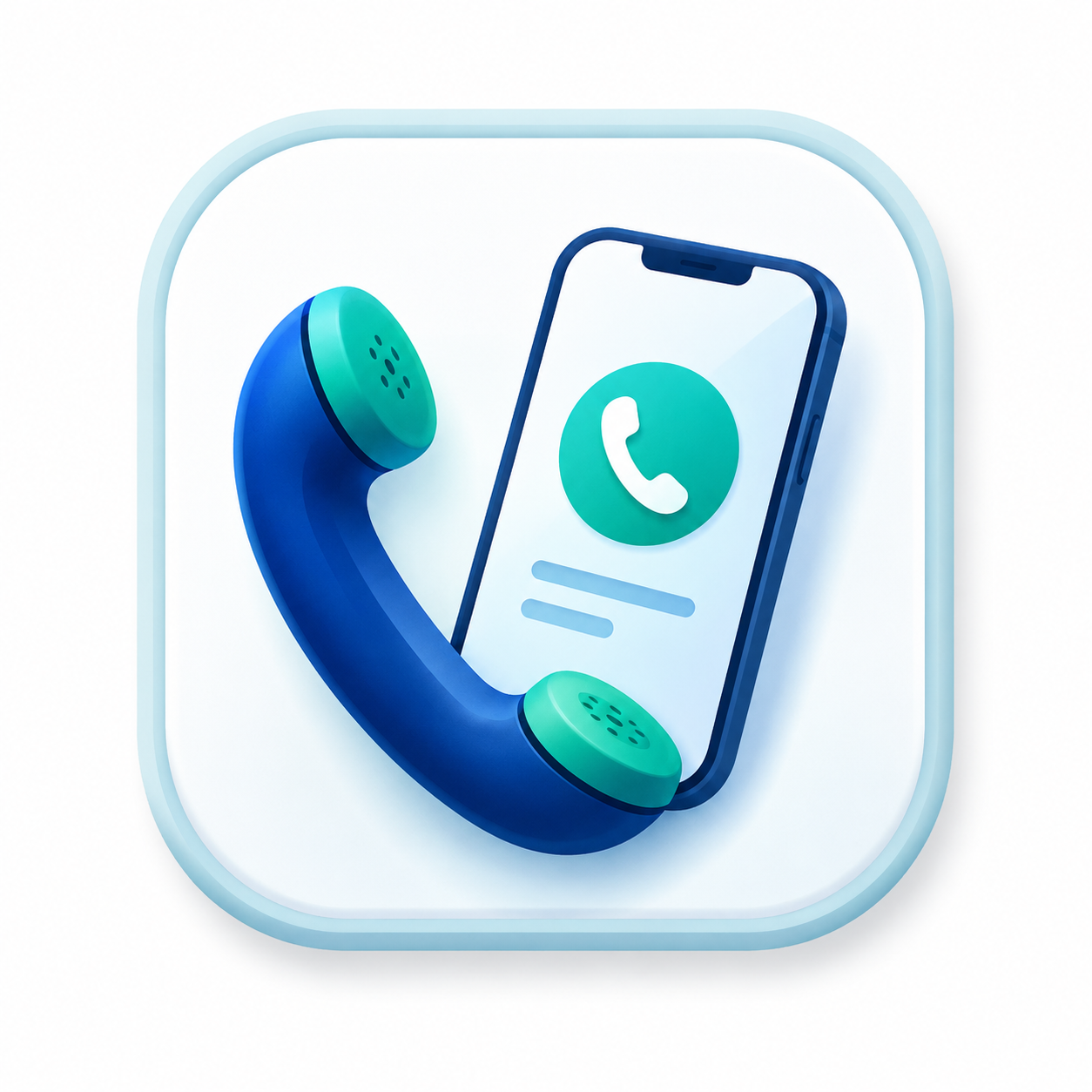 Telefon kapcsolati ikon