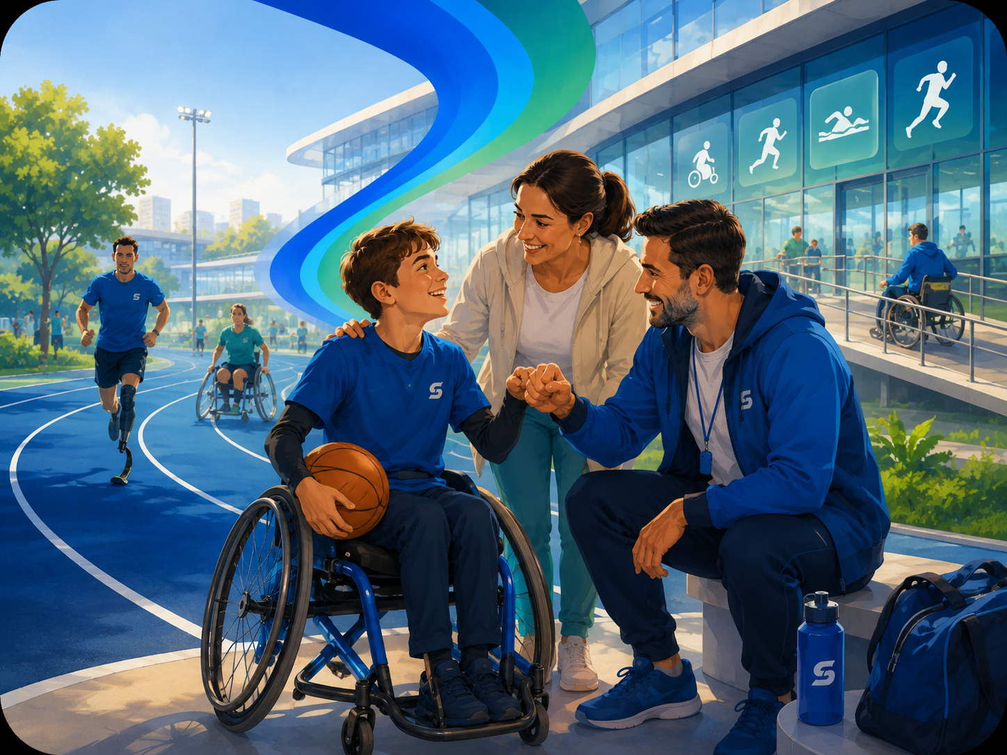 Inkluzív sportközösség parasportolóval