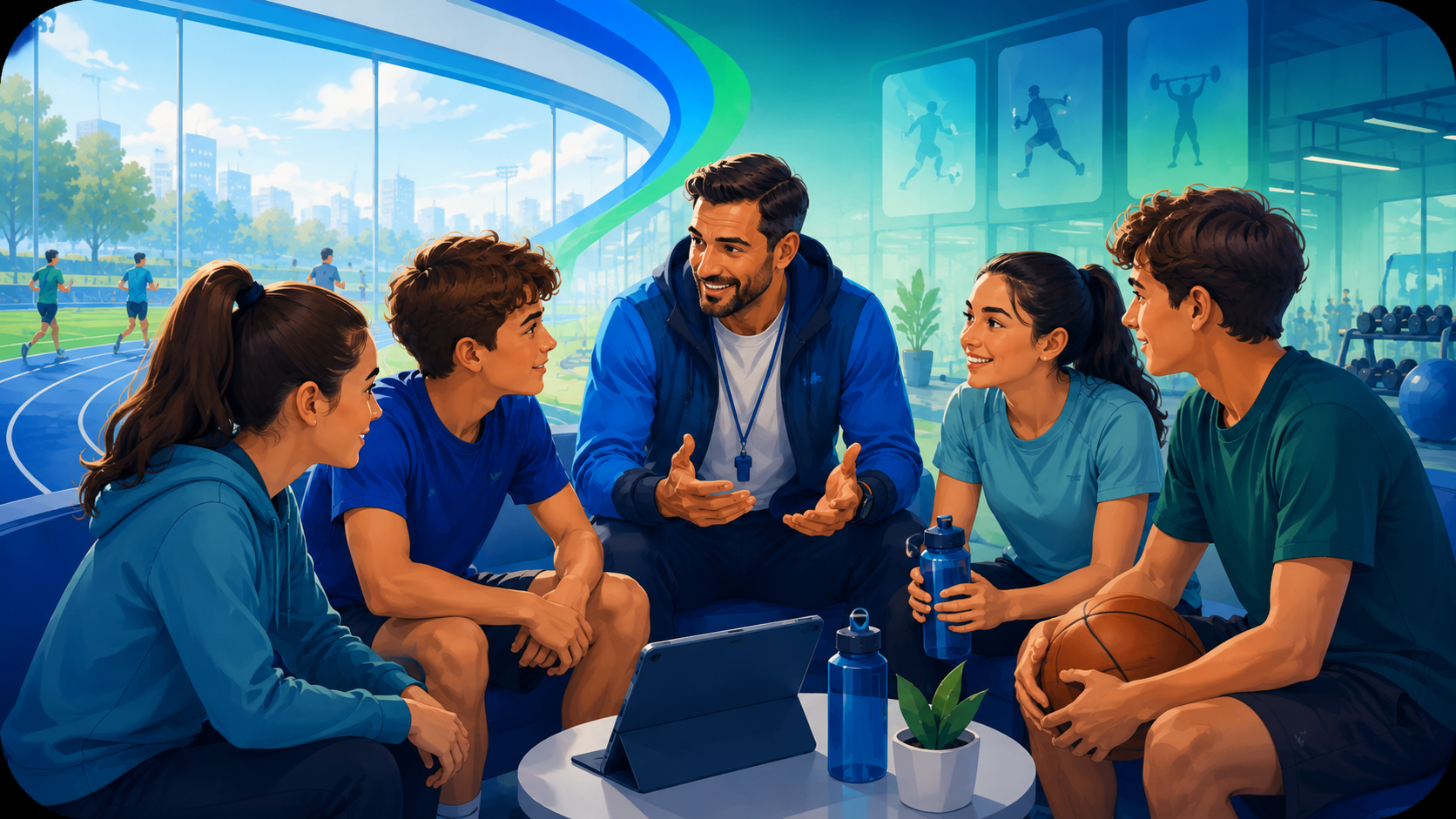 Sportolók és parasportoló közösségi sportkörnyezetben